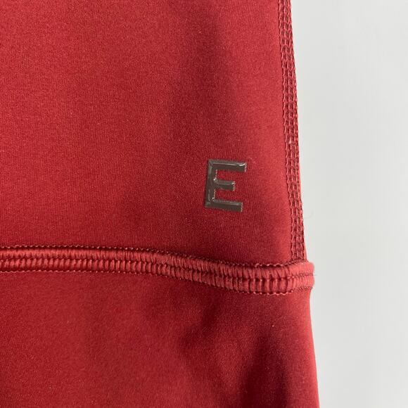 Everlane Leggings Womens Small Burnt Red Knee Length Active Workout Yoga Running - Picture 4 of 8
